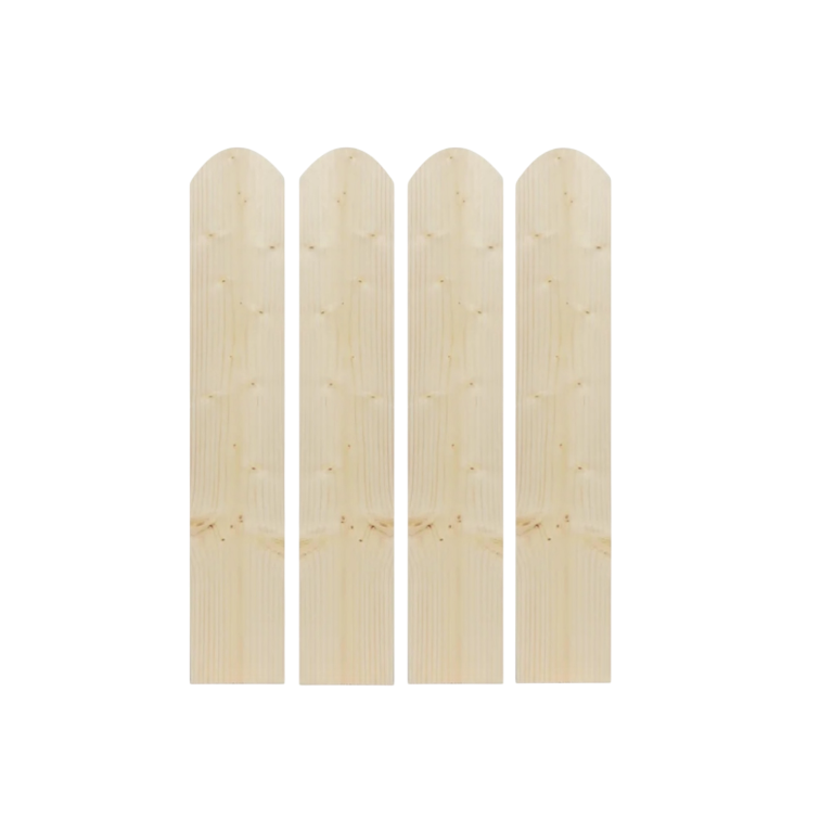 Scândură gard din rășinoase pentru împrejmuiri rezistente